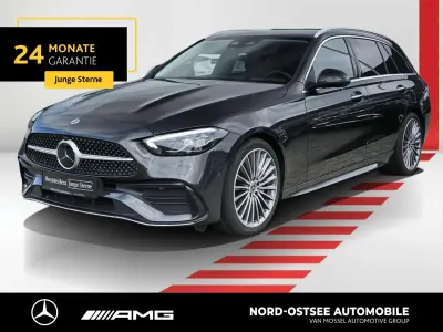 Gebraucht Mercedes C220 AMG 200 PS (147 kW) 2023 Graphitgrau metallic Kombi