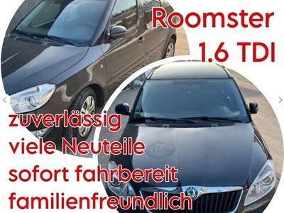 Gebraucht Skoda Roomster Plus Edition 105 PS (77 kW) 2011 Schwarz Van / Kleinbus