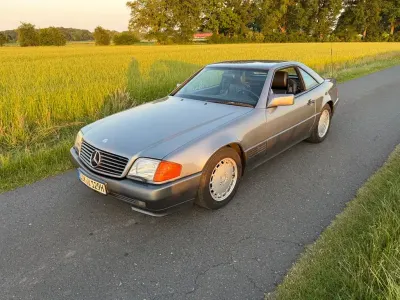 Gebraucht Mercedes SL300 190 PS (139 kW) 1990 Grau Cabrio