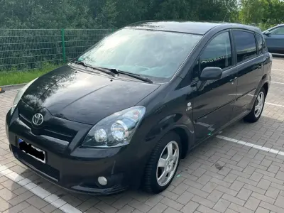Gebraucht Toyota Corolla Verso 177 PS (130 kW) 2007 Schwarz Van / Kleinbus