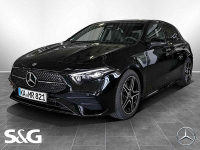 Gebraucht Mercedes A200 AMG 163 PS (119 kW) 2025 Metalliclack kosmosschwarz Limousine