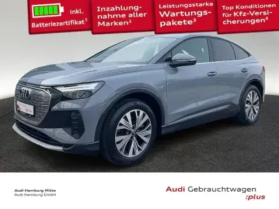 Używany Audi Q4 Sportback e-tron Ambiente 125 kW (170 KM) 2023 Szary SUV