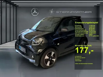 Gebraucht Smart ForTwo Electric Drive 60 kW (82 PS) 2023 Schwarz Cabrio