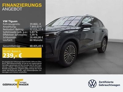 Usata VW Tiguan Life 204 CV (150 kW) 2025 Nero SUV