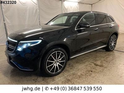 Gebraucht Mercedes EQC400 AMG line 300 kW (408 PS) 2021 Schwarz/baltic black SUV
