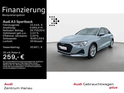 Gebraucht Audi A3 Ambiente 150 PS (110 kW) 2025 Pfeilgrau perleffekt Limousine