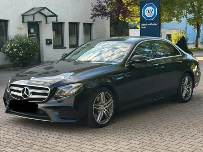 Brugt Mercedes E400 AMG line 333 HK (244 kW) 2016 Sort Sedan