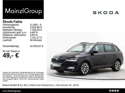 Schwarz Gebraucht 2022 Skoda Fabia Ambition Kombi | 11.860 € (Fairer Preis)