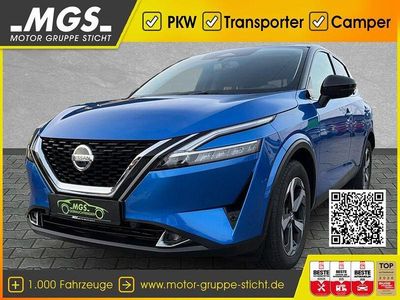 Gebraucht Nissan Qashqai N-Connecta 158 PS (116 kW) 2023 Magnetic blue / black metallic SUV