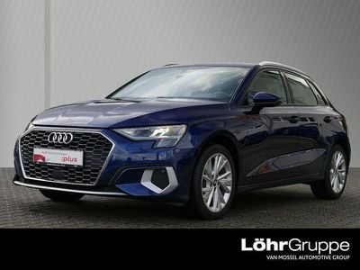 Usata Audi A3 Advanced 150 CV (110 kW) 2021 Blu Berlina
