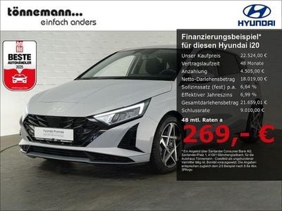 Usata Hyundai i20 Prime 101 CV (74 kW) 2025 Grigio Utilitaria