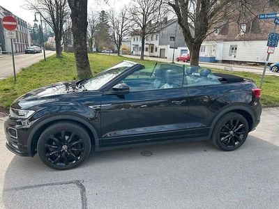 Occasion VW T-Roc Cabriolet R-line 150 PK (110 kW) 2021 Zwart Cabriolet