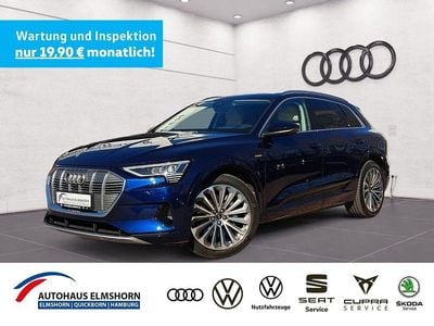 Gebraucht Audi e-tron Advanced Plus 300 kW (408 PS) 2022 Navarrablau metallic SUV