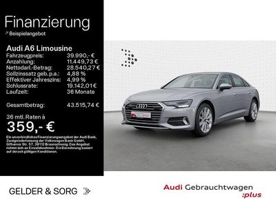 Gebraucht Audi A6 Sport 204 PS (150 kW) 2023 Florettsilber metallic Limousine