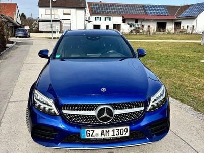 Gebraucht Mercedes C220 194 PS (142 kW) 2019 Blau Limousine