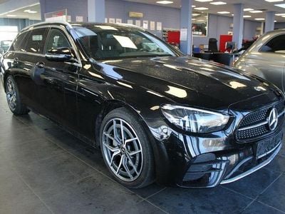 Schwarz Gebraucht 2022 Mercedes E300 AMG line Limousine | 39.980 € (Fairer Preis)