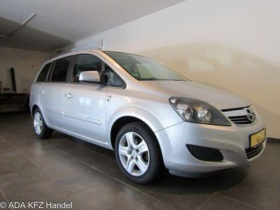 Gebraucht Opel Zafira Edition 116 PS (85 kW) 2010 Silber Van / Kleinbus
