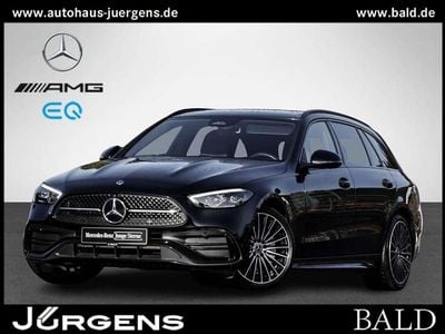 Gebraucht Mercedes C200 AMG 163 PS (119 kW) 2024 Schwarz obsidianschwarz metall Kombi