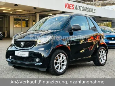 Brugt Smart ForTwo Cabrio Passion 90 HK (66 kW) 2019 Sort Cabriolet