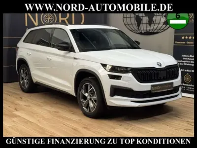 Gebraucht Skoda Kodiaq SportLine 200 PS (147 kW) 2023 Moonweiss metallic (metallic) SUV