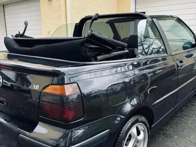 Gebraucht VW Golf 101 PS (74 kW) 1999 Schwarz Cabrio