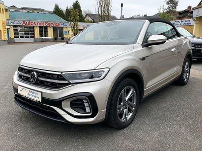 Usata VW T-Roc Cabriolet R-line 150 CV (110 kW) 2022 Argento Cabrio