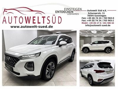 Usata Hyundai Santa Fe Premium 200 CV (147 kW) 2020 Bianco SUV