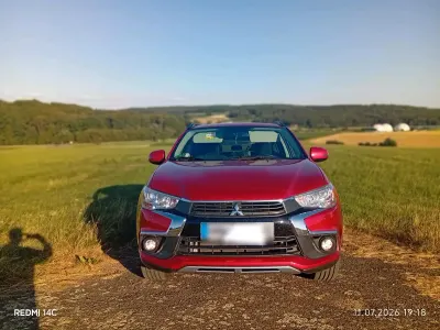 Gebraucht Mitsubishi ASX Diamant Edition 117 PS (86 kW) 2017 Rot SUV