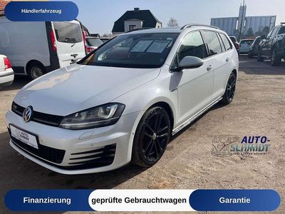 Gebraucht VW Golf VII GTD 184 PS (135 kW) 2016 Oryxweiß perlmutteffekt Kombi