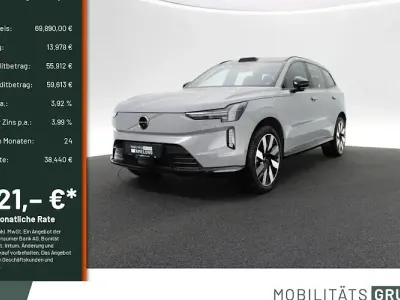 Brugt Volvo EX90 Ultra 300 kW (408 HK) 2025 Grå SUV