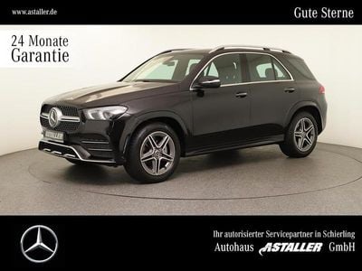 Gebraucht Mercedes GLE300 AMG line 245 PS (180 kW) 2024 Metalliclack obsidianschwarz SUV