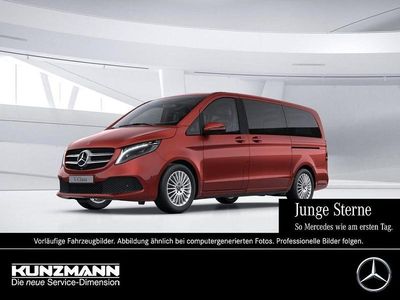 Designo hyazinthrot metallic Gebraucht 2022 Mercedes V250 Avantgarde Edition Van / Kleinbus | 51.640 € (Etwas zu teuer)