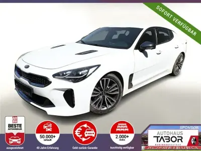 Gebraucht Kia Stinger GT-Line 200 PS (147 kW) 2018 Weiß metallic Kleinwagen