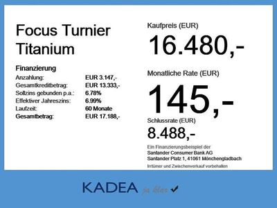 Second-hand Ford Focus Titanium 125 CP (91 kW) 2023 Argintiu Break