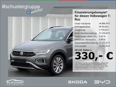 Gebraucht VW T-Roc Goal 150 PS (110 kW) 2025 Grau SUV
