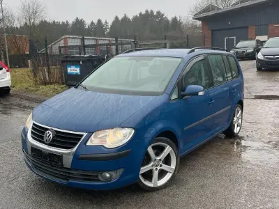 Brugt VW Touran 140 HK (102 kW) 2007 Blå MPV