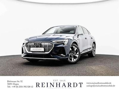 Gebraucht Audi e-tron Sportback S-Line 300 kW (408 PS) 2022 Plasmablau metallic SUV