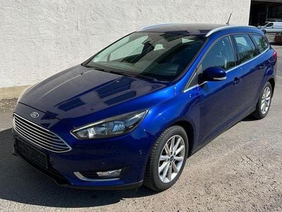 Second-hand Ford Focus Titanium 120 CP (88 kW) 2017 Albastru Berlinǎ