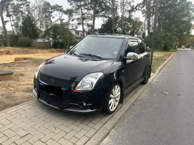 Begagnad Suzuki Swift Sport 125 HK (91 kW) 2008 Svart Halvkombi