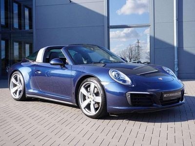 Usata Porsche 911 Targa 4 370 CV (272 kW) 2016 Blu Cabrio