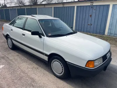Gebraucht Audi 80 90 PS (66 kW) 1991 Weiß Limousine