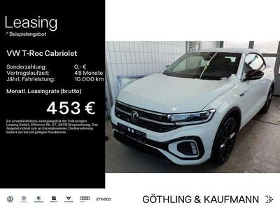 Gebraucht VW T-Roc Cabriolet R-line 150 PS (110 kW) 2022 Pure white Cabrio