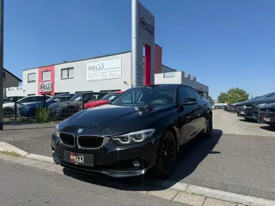 Gebraucht BMW 420 Coupé Advantage 184 PS (135 kW) 2018 Schwarz Coupé