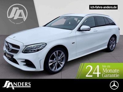 Weiß polarweiss unilack Gebraucht 2020 Mercedes C300e AMG Kombi | 24.674 € (Etwas zu teuer)