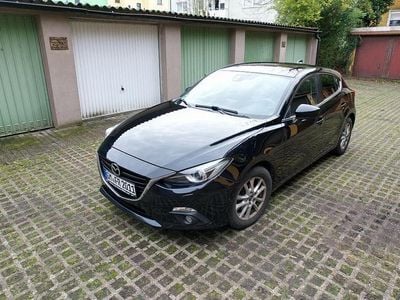 Gebraucht Mazda 3 Sports-Line 120 PS (88 kW) 2014 Schwarz Limousine