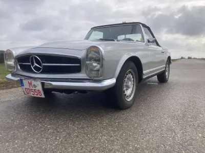 Brugt Mercedes 280 170 HK (125 kW) 1971 Sølv Cabriolet