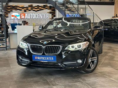 Gebraucht BMW 220 Sport Line 190 PS (139 kW) 2016 Schwarz Cabrio