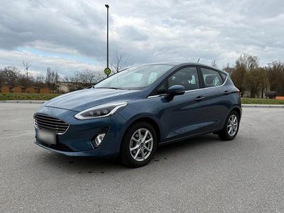 Gebraucht Ford Fiesta Titanium 100 PS (73 kW) 2019 Blau Kleinwagen