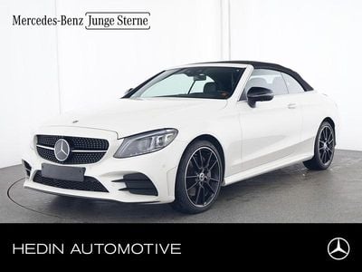 Manufaktur diamantweiß bright Gebraucht 2023 Mercedes C400 AMG Cabrio | 56.980 €