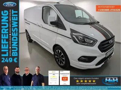 Gebraucht Ford Transit Custom Sport 185 PS (136 kW) 2022 Frostweiß Van